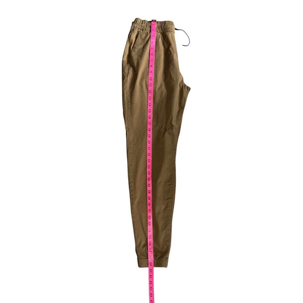 (M) Hollister Tan Brown Joggers (Men) - Picture 5 of 8